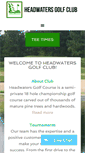 Mobile Screenshot of headwatersgolf.com